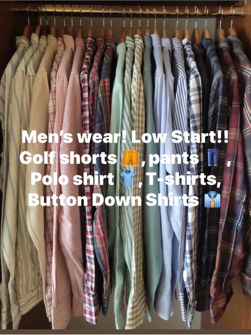 Men’s Wear Live Show!! Low Start!
May 12 @10am Central Time